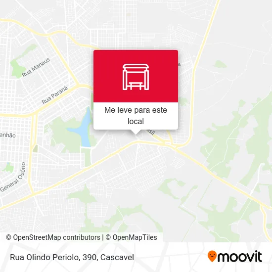 Rua Olindo Periolo, 390 mapa