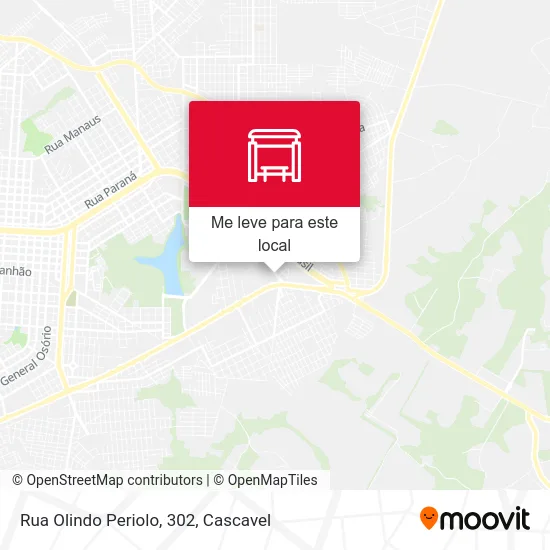 Rua Olindo Periolo, 302 mapa