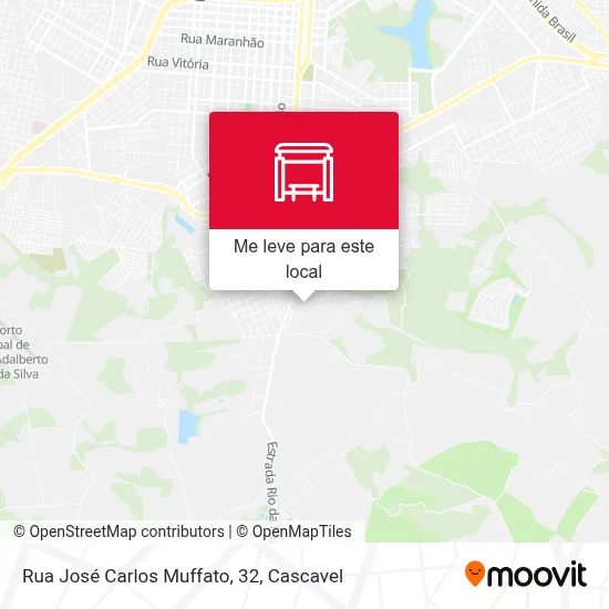 Rua José Carlos Muffato, 32 mapa