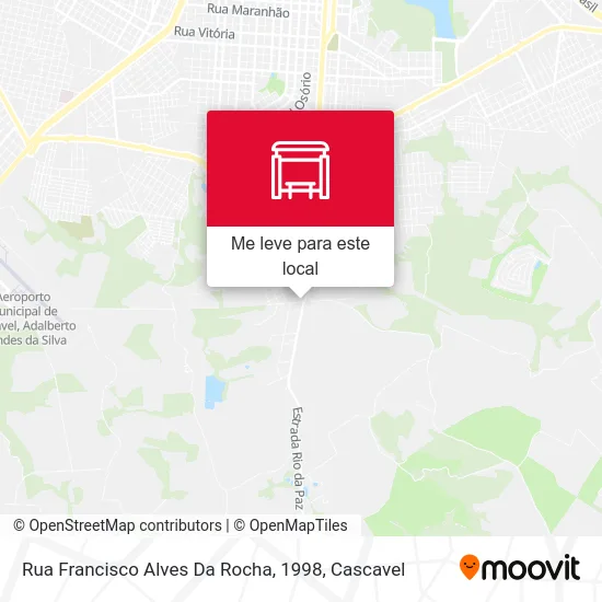 Rua Francisco Alves Da Rocha, 1998 mapa