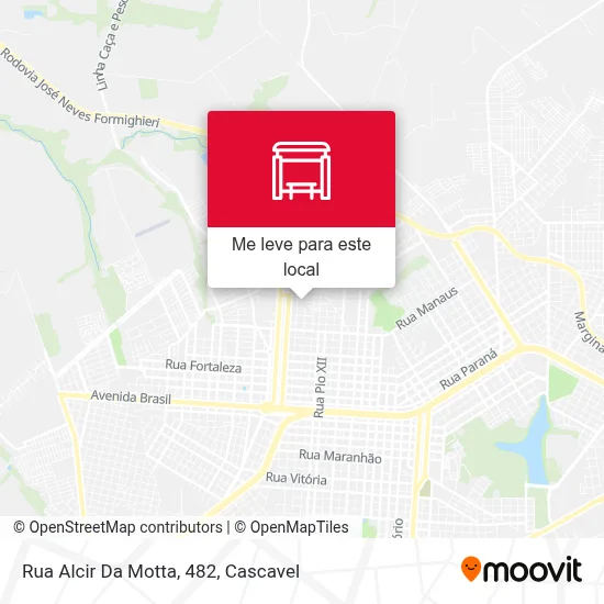 Rua Alcir Da Motta, 482 mapa