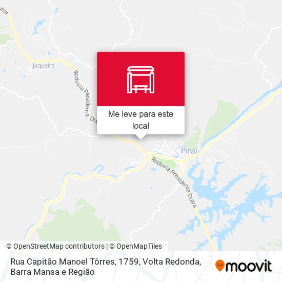 Rua Capitão Manoel Tôrres, 1759 mapa