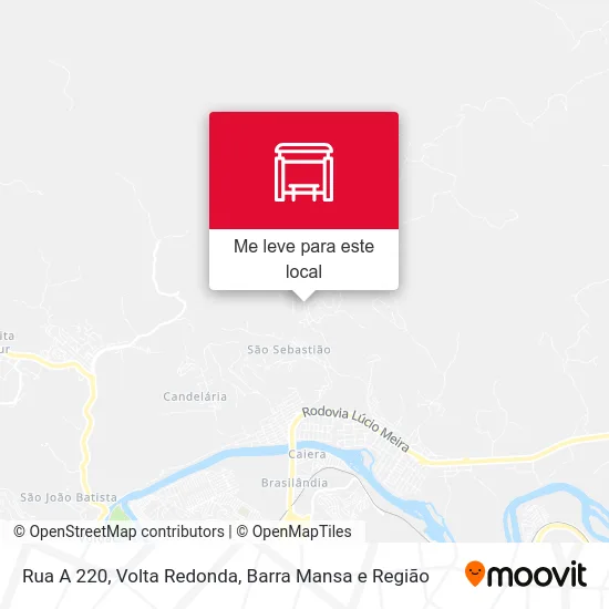 Rua A 220 mapa