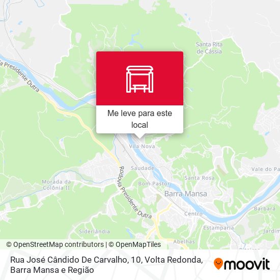 Rua José Cândido De Carvalho, 10 mapa