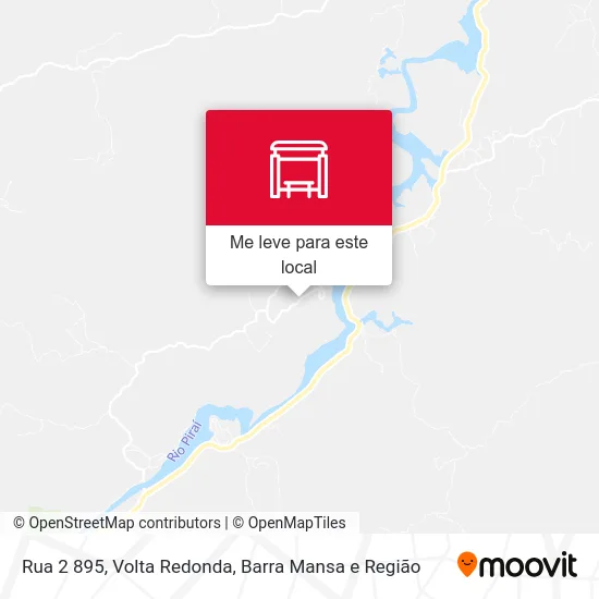 Rua 2 895 mapa