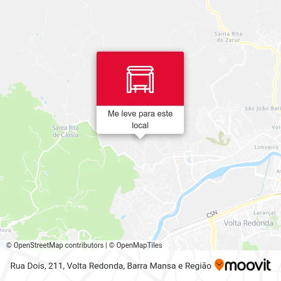 Rua Dois, 211 mapa
