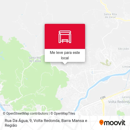 Rua Da Água, 9 mapa