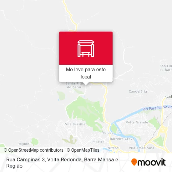 Rua Campinas 3 mapa