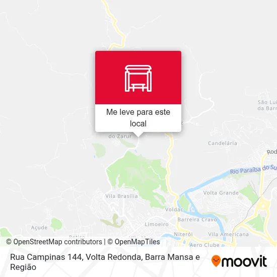 Rua Campinas 144 mapa