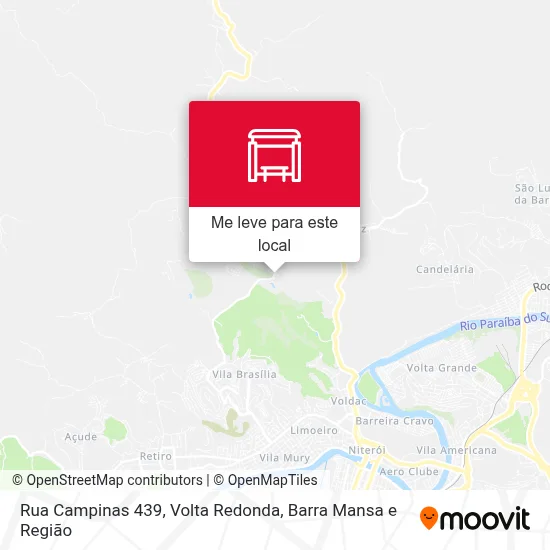 Rua Campinas 439 mapa