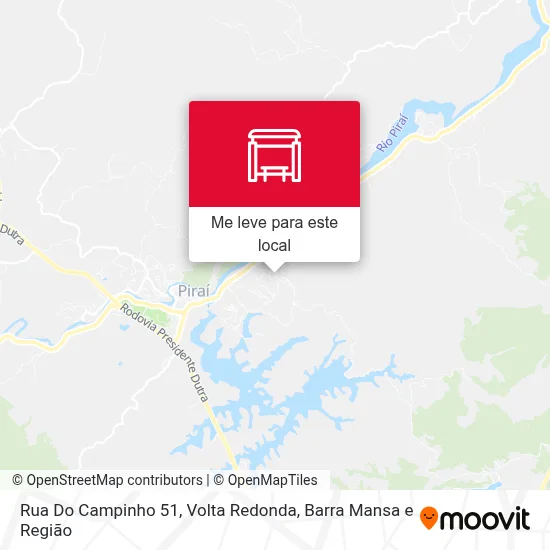 Rua Do Campinho 51 mapa