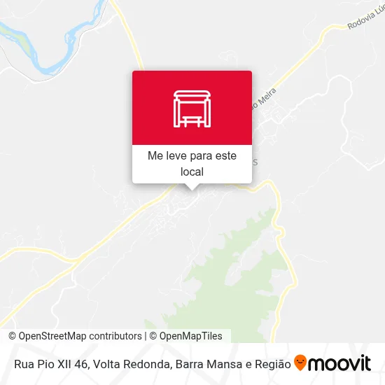Rua Pio XII 46 mapa