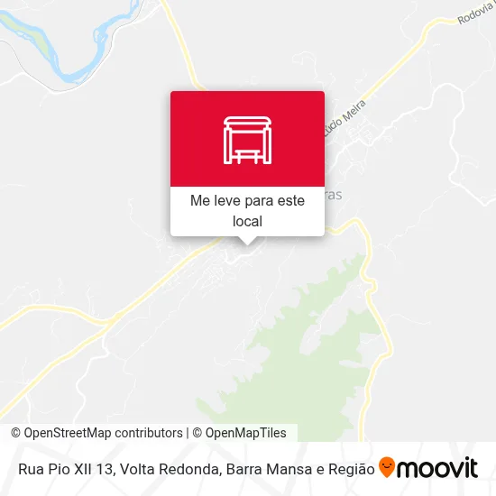 Rua Pio XII 13 mapa