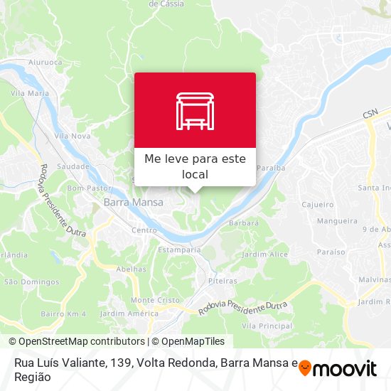 Rua Luís Valiante, 139 mapa