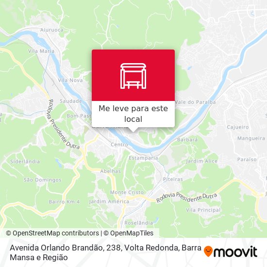 Avenida Orlando Brandão, 238 mapa