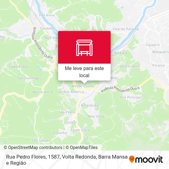 Rua Pedro Flores, 1587 mapa