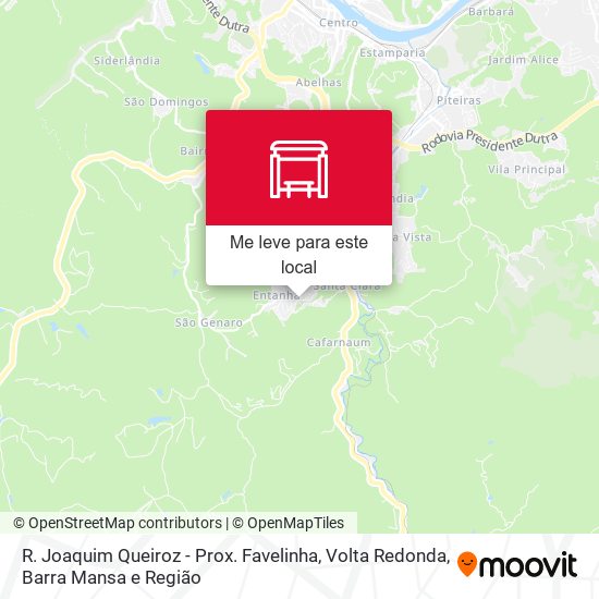 R. Joaquim Queiroz - Prox. Favelinha mapa