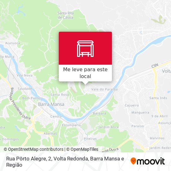 Rua Pôrto Alegre, 2 mapa