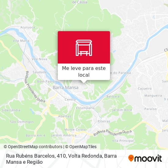 Rua Rubéns Barcelos, 410 mapa