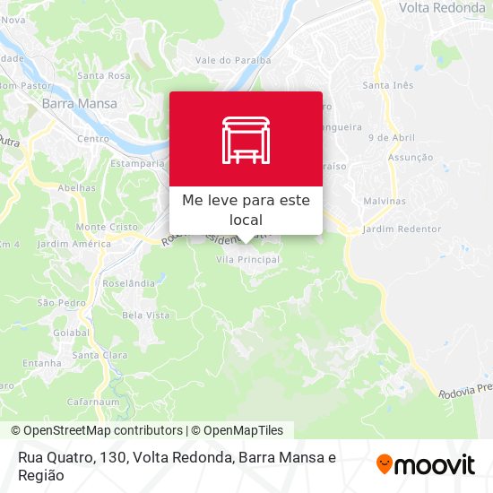 Rua Quatro, 130 mapa