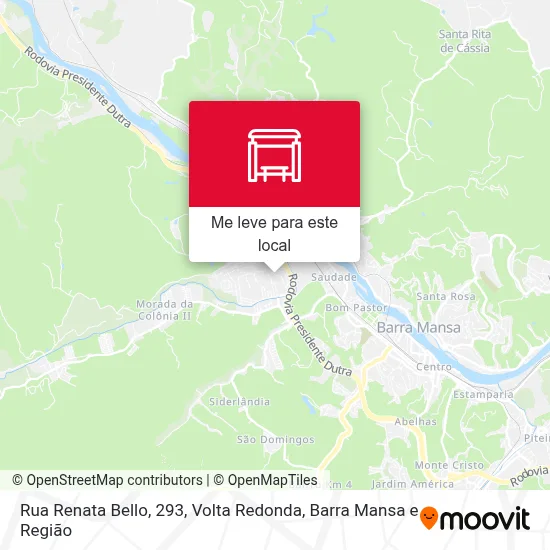 Rua Renata Bello, 293 mapa