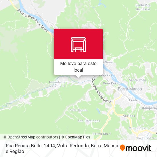 Rua Renata Bello, 1404 mapa