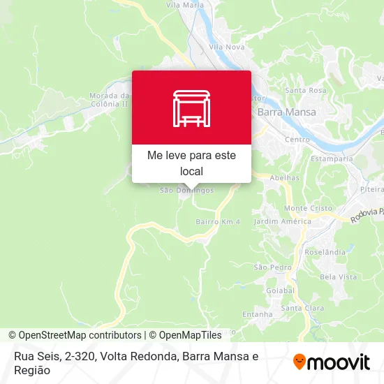 Rua Seis, 2-320 mapa