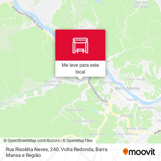 Rua Risolêta Neves, 240 mapa
