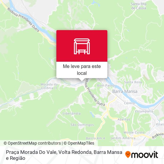 Praça Morada Do Vale mapa