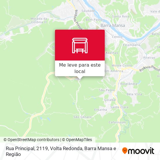Rua Principal, 2119 mapa