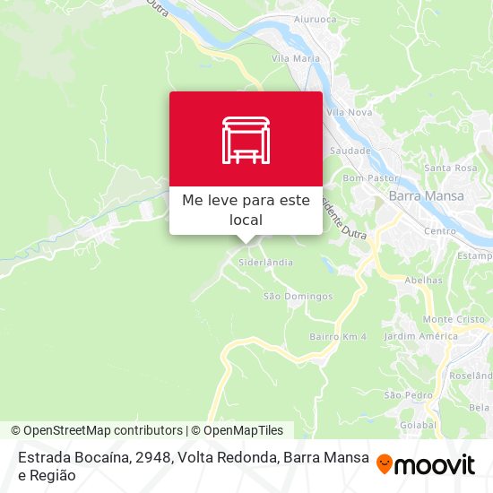 Estrada Bocaína, 2948 mapa