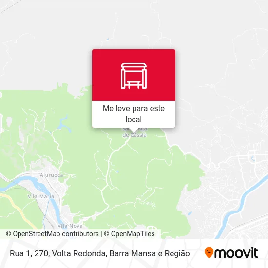Rua 1, 270 mapa