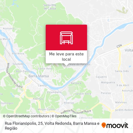 Rua Florianópolis, 25 mapa
