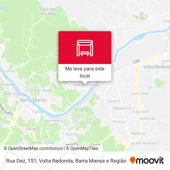 Rua Dez, 151 mapa
