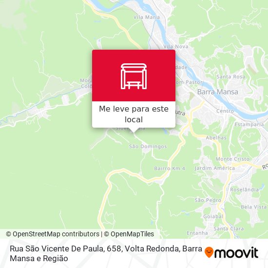 Rua São Vicente De Paula, 658 mapa