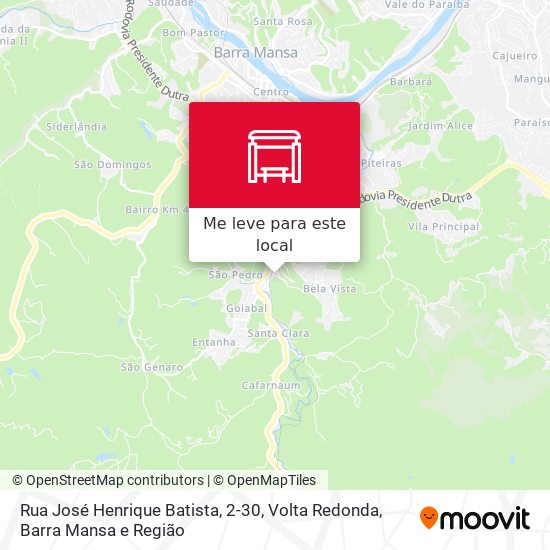 Rua José Henrique Batista, 2-30 mapa