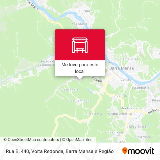 Rua B, 440 mapa
