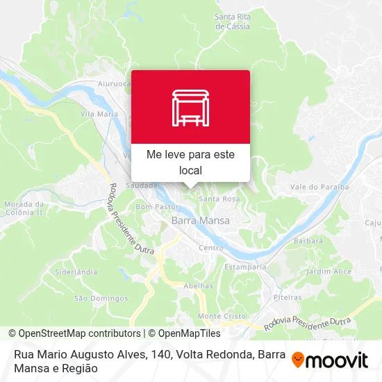 Rua Mario Augusto Alves, 140 mapa