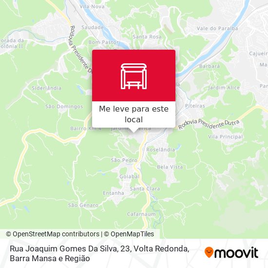 Rua Joaquim Gomes Da Silva, 23 mapa