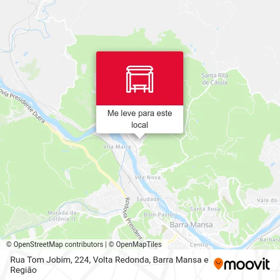 Rua Tom Jobim, 224 mapa