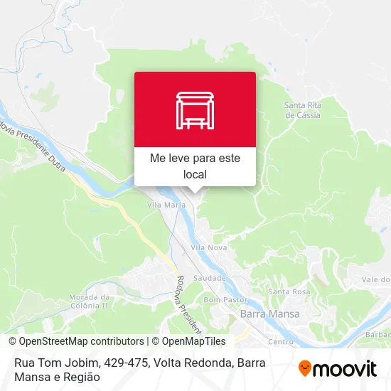 Rua Tom Jobim, 429-475 mapa