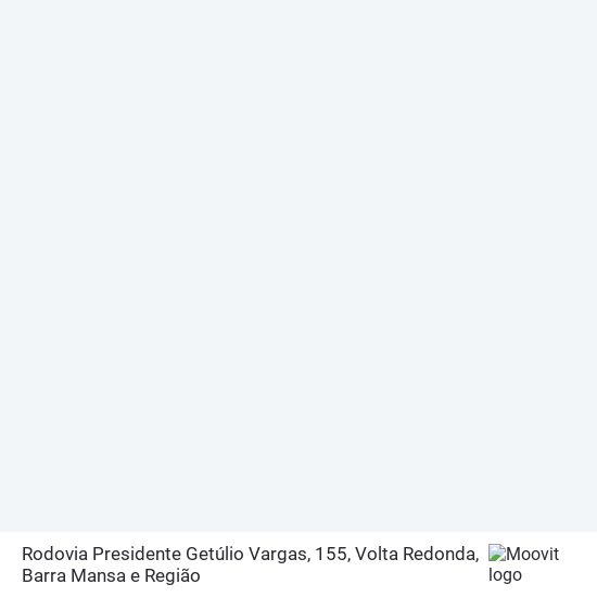 Rodovia Presidente Getúlio Vargas, 155 mapa