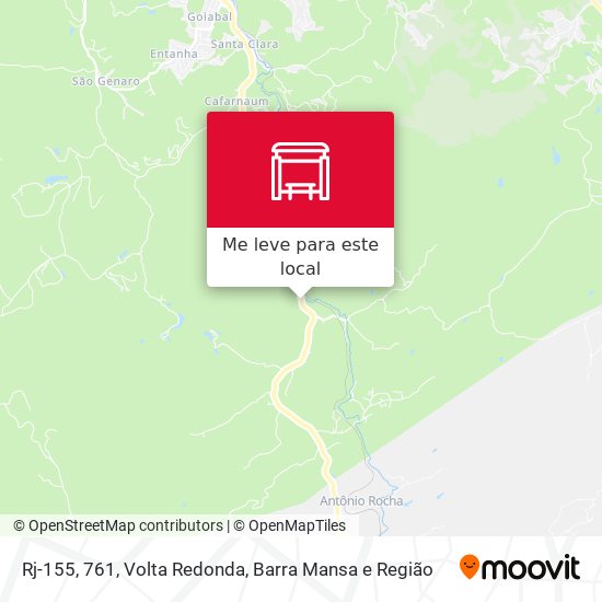 Rj-155, 761 mapa