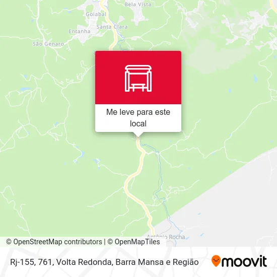 Rj-155, 761 mapa