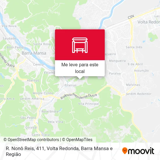 R. Nonô Reis, 411 mapa