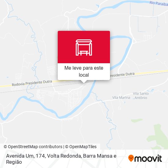 Avenida Um, 174 mapa