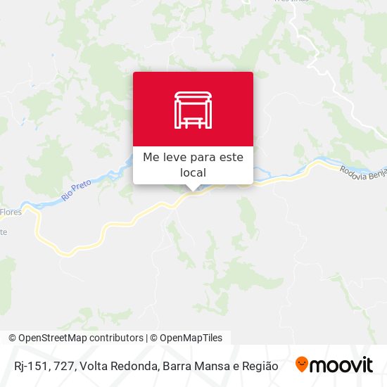 Rj-151, 727 mapa