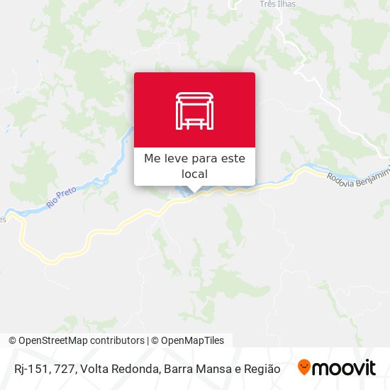 Rj-151, 727 mapa
