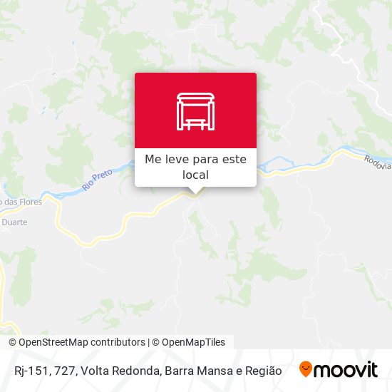 Rj-151, 727 mapa