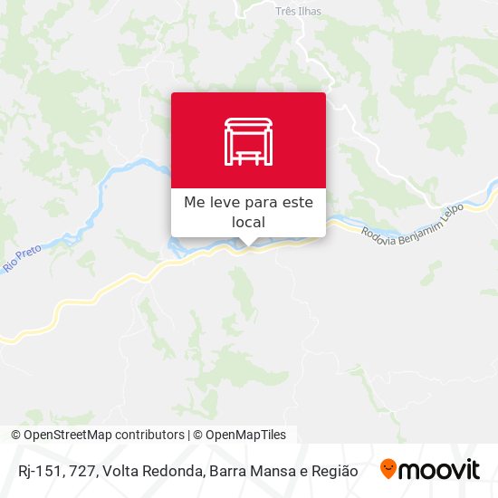 Rj-151, 727 mapa